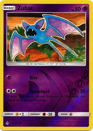 Zubat - 64/214 - Common - Reverse Holofoil
