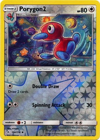 Porygon2 - 156/214 - Uncommon - Reverse Holofoil