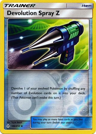 Devolution Spray Z - 166/214 - Uncommon - Reverse Holofoil