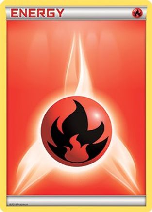 Fire Energy (2011 Unnumbered) - Holofoil League & Championship Cards - Promo