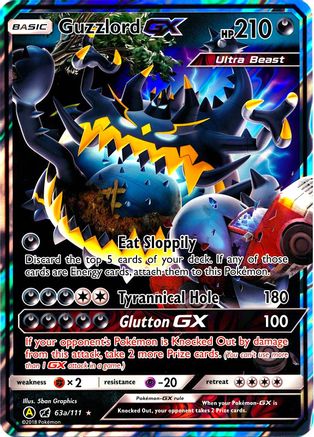Guzzlord GX - 063a/111 - Alternate Art Promos