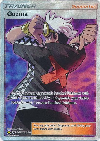 Guzma - SV84/SV94 - Shiny Holo Rare
