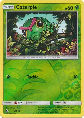 Caterpie - 1/68 - Common - Reverse Holofoil