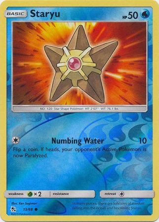 Staryu - 13/68 - Common - Reverse Holofoil