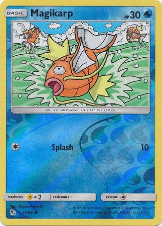 Magikarp - 15/68 - Common - Reverse Holofoil