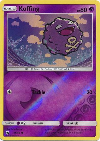 Koffing - 28/68 - Common - Reverse Holofoil