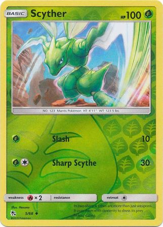Scyther - 5/68 - Uncommon - Reverse Holofoil