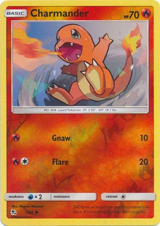 Charmander - 7/68 - Common - Reverse Holofoil