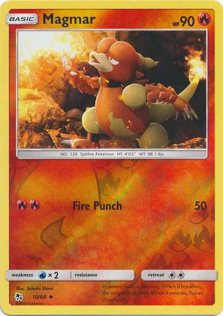 Magmar - 10/68 - Uncommon - Reverse Holofoil