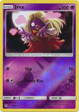 Jynx - 30/68 - Uncommon - Reverse Holofoil