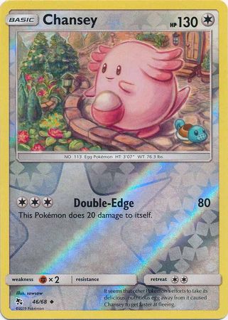 Chansey - 46/68 - Uncommon - Reverse Holofoil