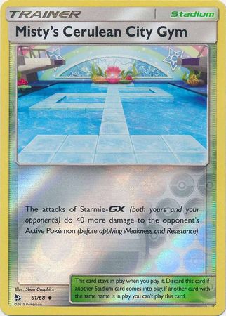 Misty's Cerulean City Gym - 61/68 - Uncommon - Reverse Holofoil
