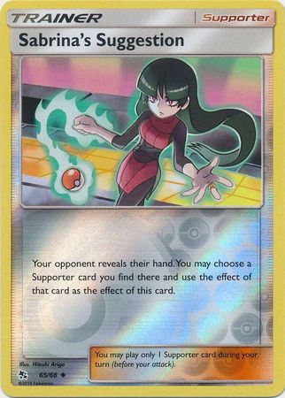 Sabrina's Suggestion - 65/68 - Uncommon - Reverse Holofoil