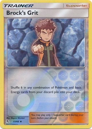 Brock's Grit - 53/68 - Uncommon - Reverse Holofoil