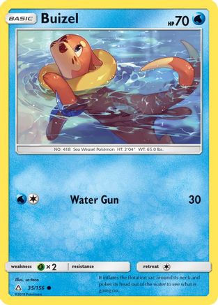 Buizel 035/156 SM Ultra Prism - Common