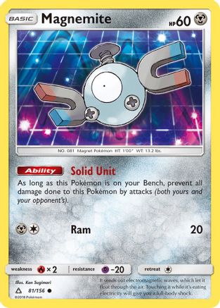 Magnemite (81) 081/156 SM Ultra Prism - Common