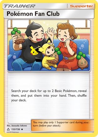 Pokemon Fan Club 133/156 SM Ultra Prism - Uncommon