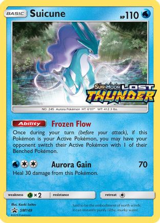 Suicune SM149 - Holofoil SM Promos - Promo