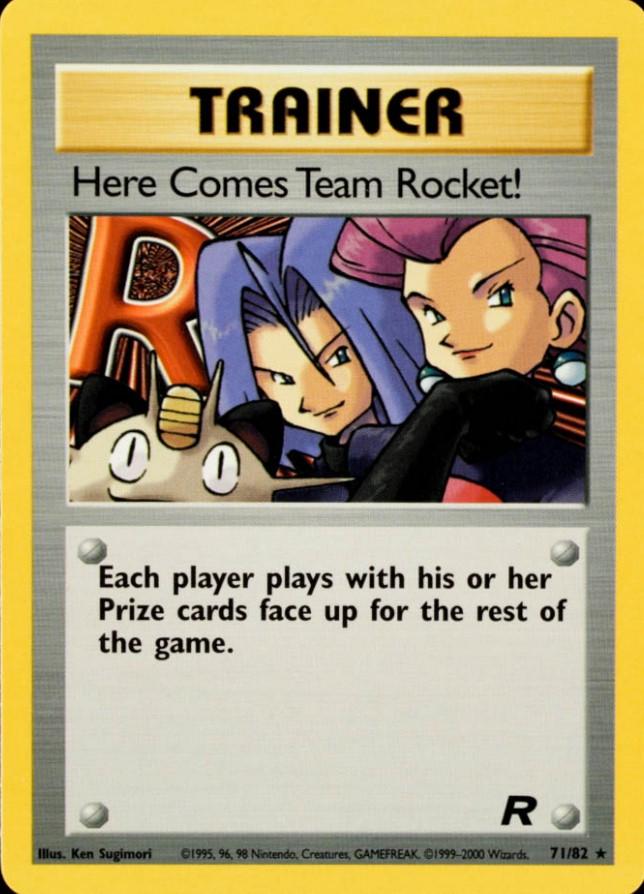 Here Comes Team Rocket! (71) 071/82 - Unlimited Team Rocket - Rare