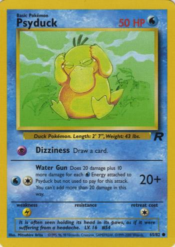 Psyduck 065/82 - Unlimited Team Rocket - Common