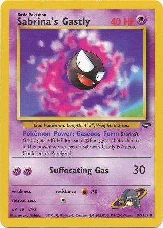 Sabrina's Gastly (97) 097/132 - Unlimited Gym Challenge - Common