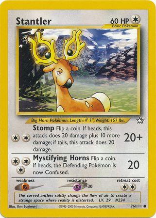 Stantler 076/111 - Unlimited Neo Genesis - Common