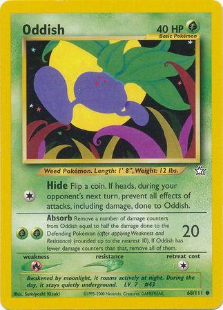 Oddish 068/111 - Unlimited Neo Genesis - Common
