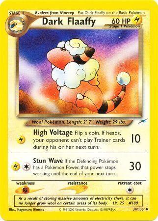 Dark Flaaffy 034/105 - Unlimited Neo Destiny - Uncommon