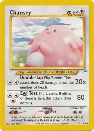 Chansey 031/105 - Unlimited Neo Destiny - Uncommon