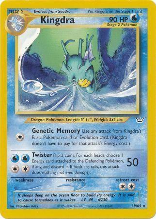 Kingdra 019/64 - Unlimited Neo Revelation - Rare