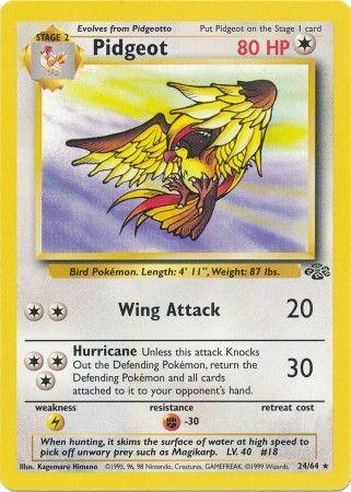 Pidgeot (24) 024/64 - Unlimited Jungle - Rare