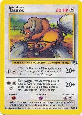 Tauros 047/64 - Unlimited Jungle - Uncommon