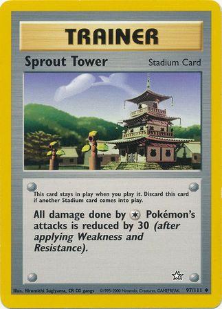 Sprout Tower 097/111 - Unlimited Neo Genesis - Uncommon