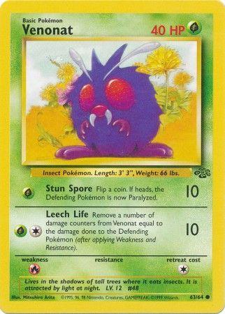 Venonat 063/64 - Unlimited Jungle - Common