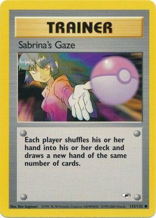 Sabrina's Gaze 125/132 - Unlimited Gym Heroes - Common