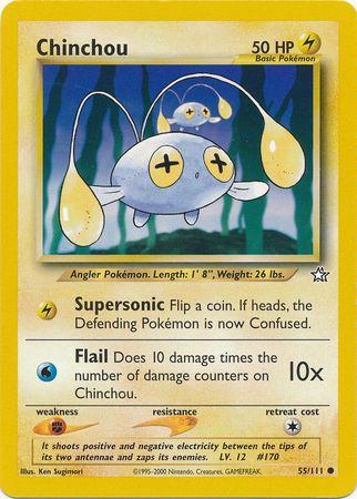 Chinchou 055/111 - Unlimited Neo Genesis - Common