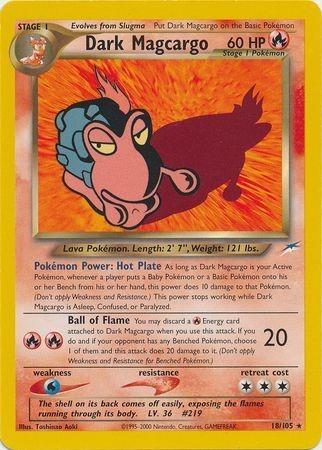 Dark Magcargo 018/105 - Unlimited Neo Destiny - Rare
