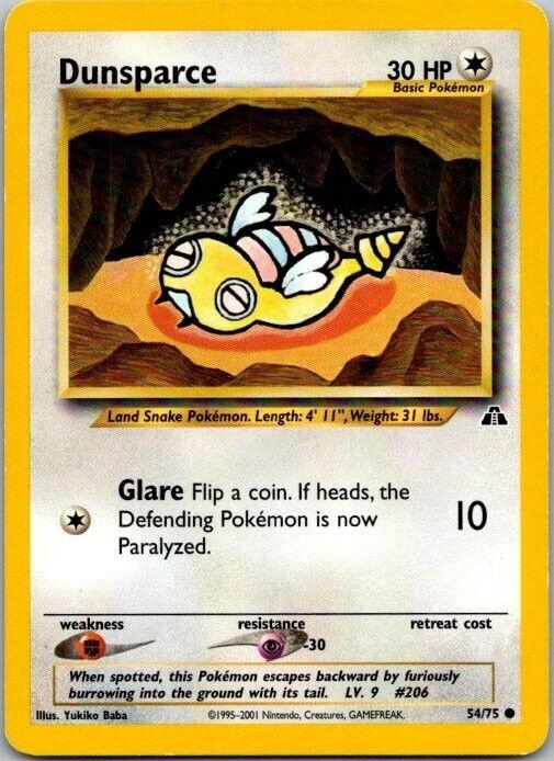 Dunsparce 054/75 - Unlimited Neo Discovery - Common