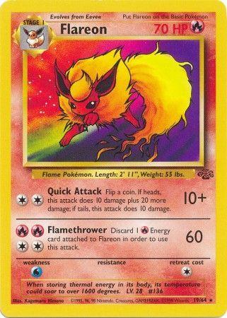 Flareon (19) 019/64 - Unlimited Jungle - Rare