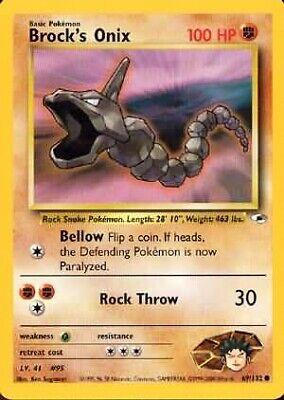 Brock's Onix (69) 069/132 - Unlimited Gym Heroes - Common