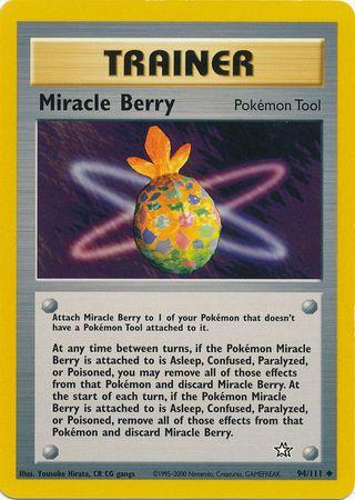 Miracle Berry 094/111 - Unlimited Neo Genesis - Uncommon
