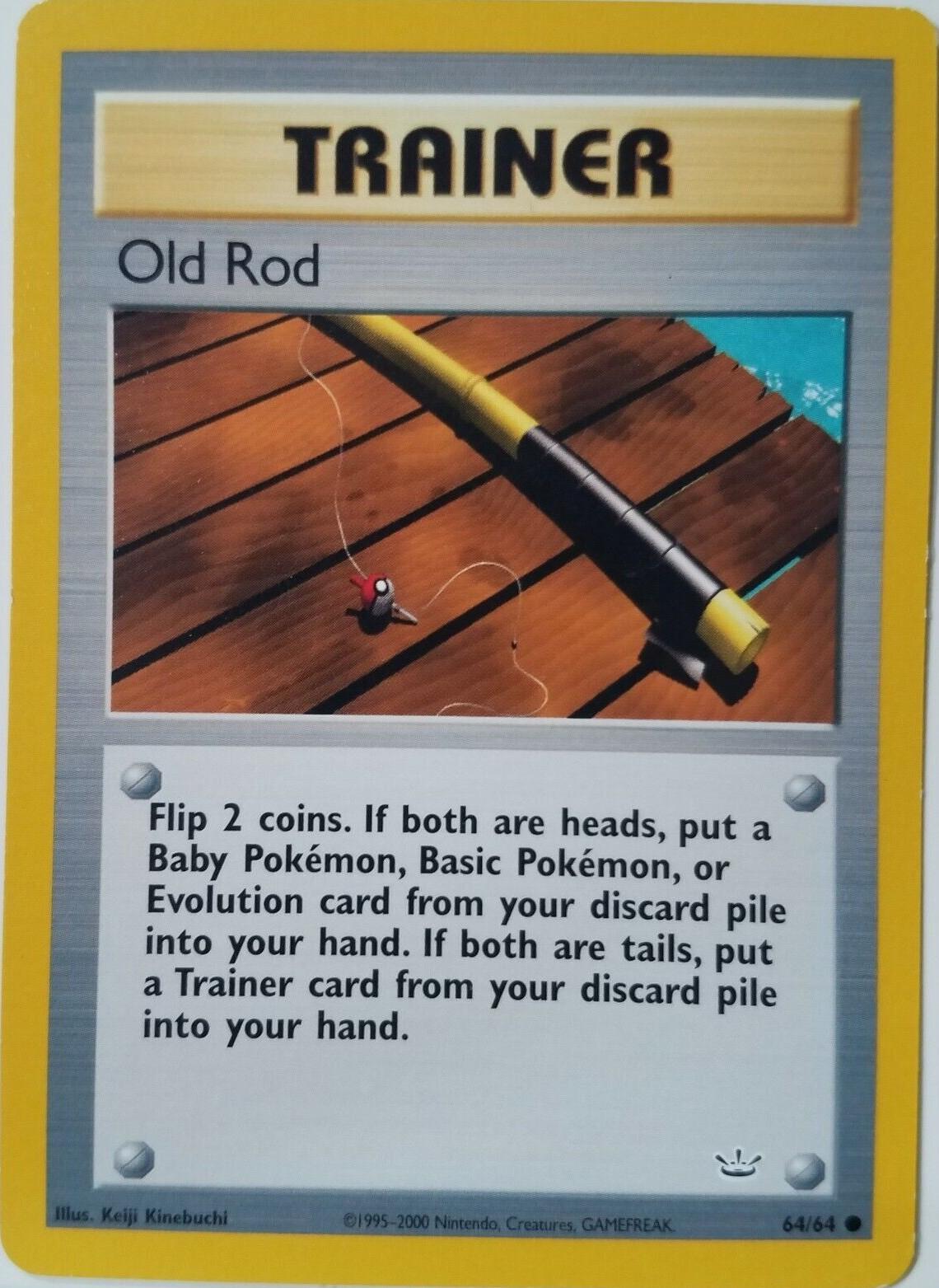 Old Rod 064/64 - Unlimited Neo Revelation - Common