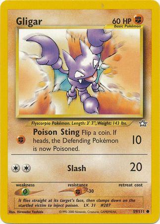 Gligar 059/111 - Unlimited Neo Genesis - Common
