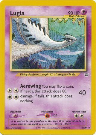 Lugia 020/64 - Unlimited Neo Revelation - Rare