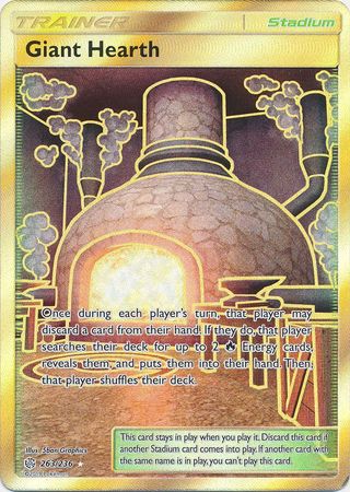 Giant Hearth (Secret) - 263/236 - Secret Rare