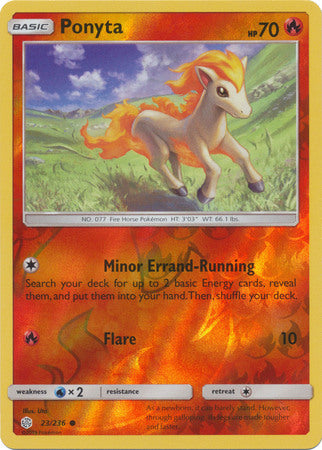 Ponyta - 23/236 - Common - Reverse Holofoil