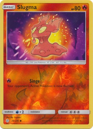Slugma - 26/236 - Common - Reverse Holofoil