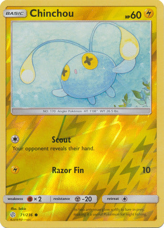 Chinchou - 71/236 - Common - Reverse Holofoil