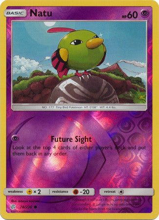 Natu - 78/236 - Common - Reverse Holofoil