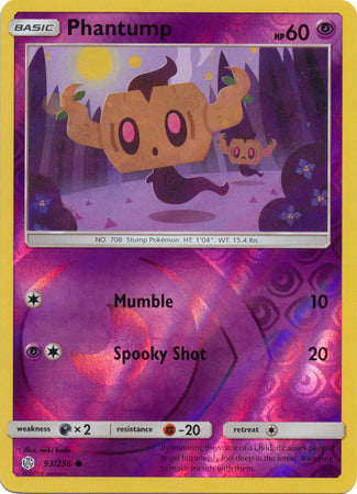 Phantump - 93/236 - Common - Reverse Holofoil
